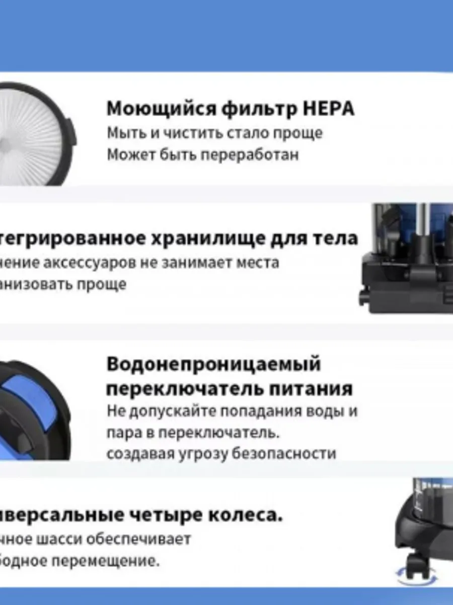 Пылесос Haier Smart Home Vacuum Cleaner — фото 2 из 6