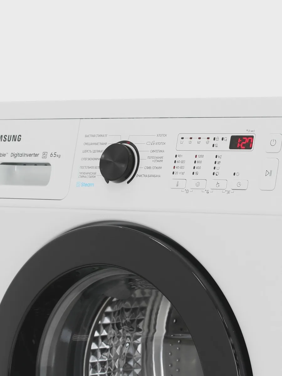 Стиральная машина Samsung WW65AG4S21CELD белый — фото 6 из 11