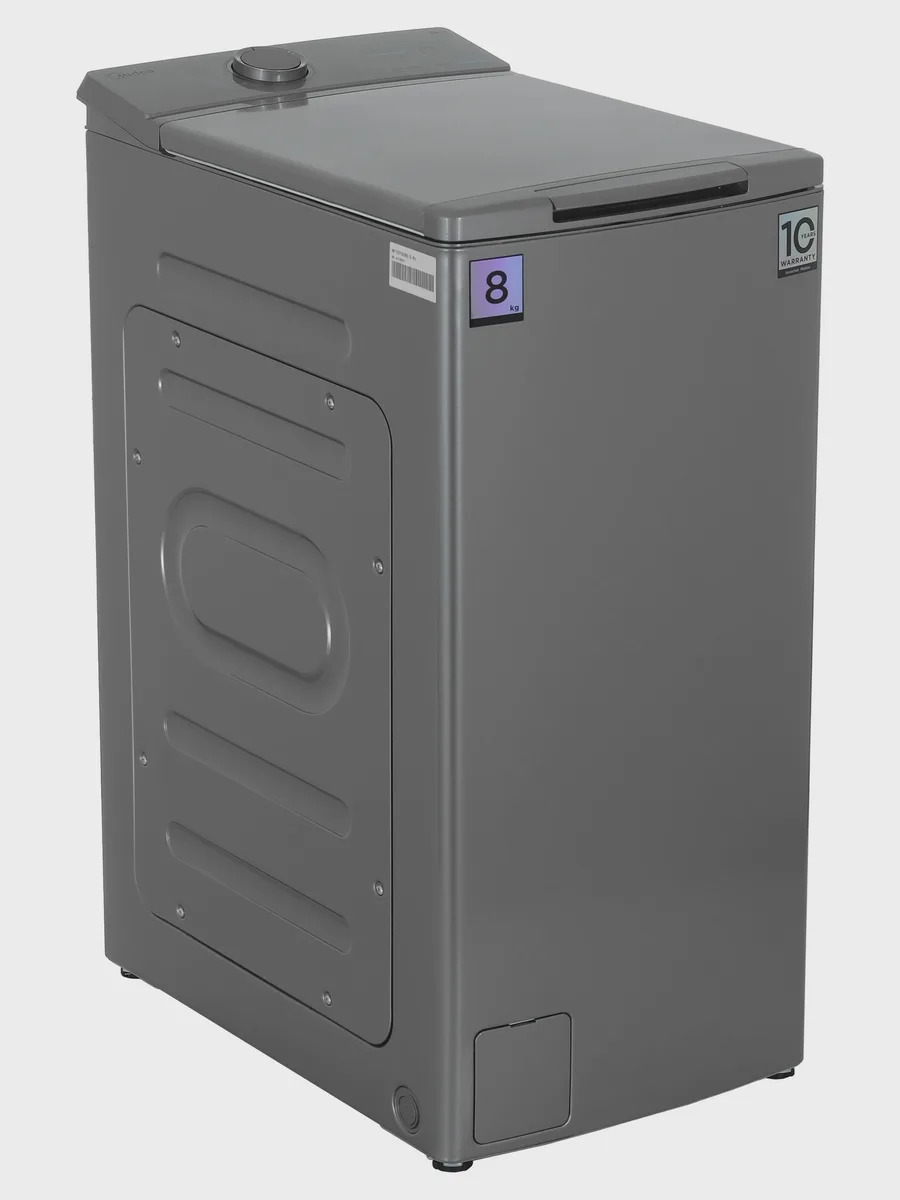 Стиральная машина Midea MF100T80BS/S-RU серый — фото 2 из 11