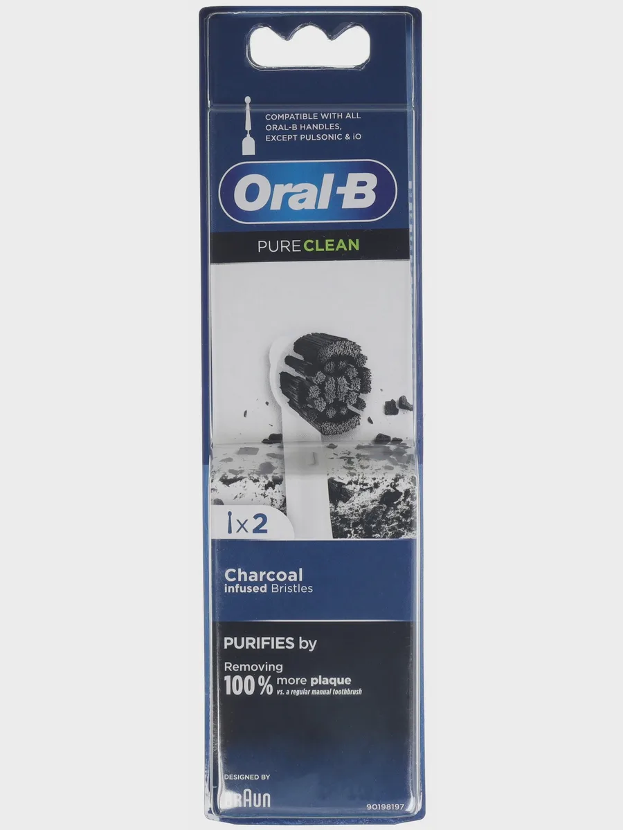 Набор сменных насадок Braun Oral-B Pure Clean EB20CH-2 — фото 2 из 4