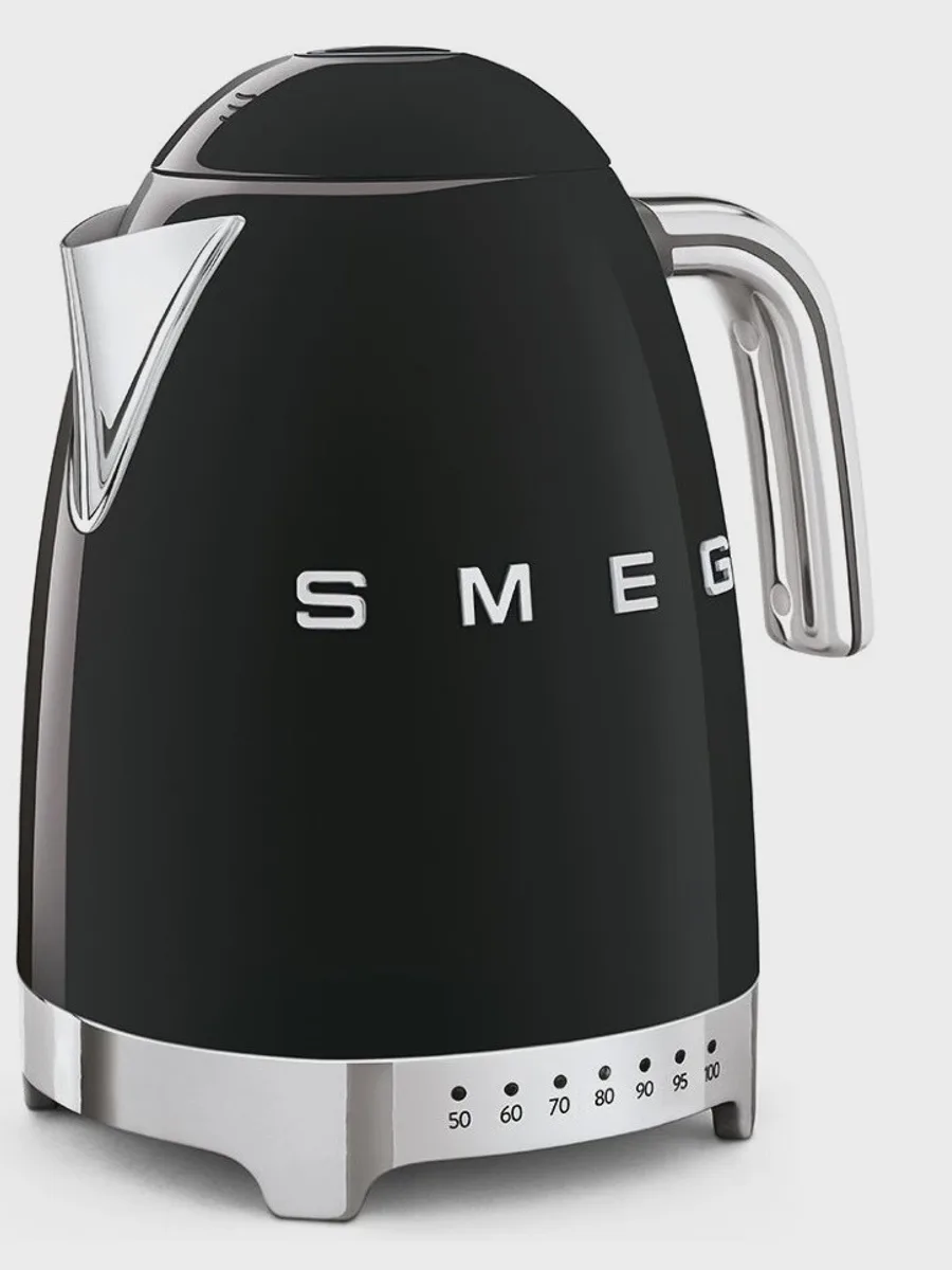 Электрочайник Smeg KLF04BLEU, черный, 1.7 л, 2400 Вт — фото 9 из 11