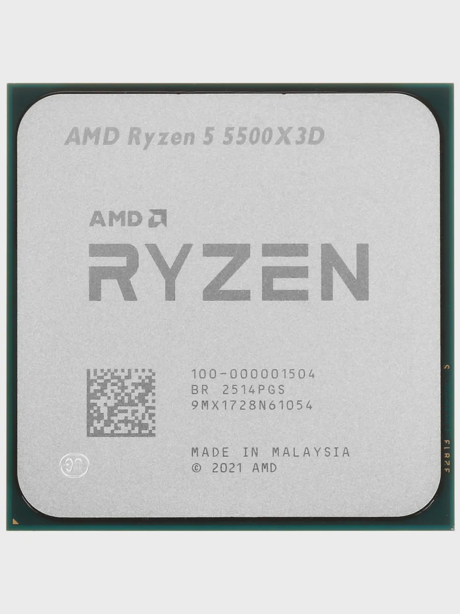 Процессор AMD Ryzen 5 5500X3D, TDP 105 Вт, OEM — фото 2 из 4