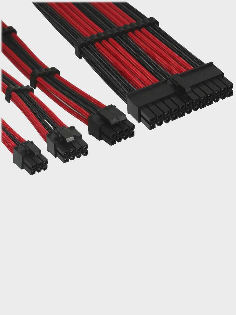 Набор кабелей для блока питания ARDOR GAMING Power Set V2 ZPS-RB-02 — фото 3 из 6