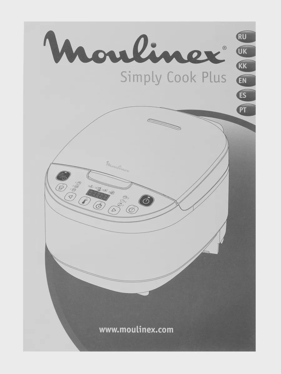 Мультиварка Moulinex Simply cook MK622832 черный — фото 10 из 11