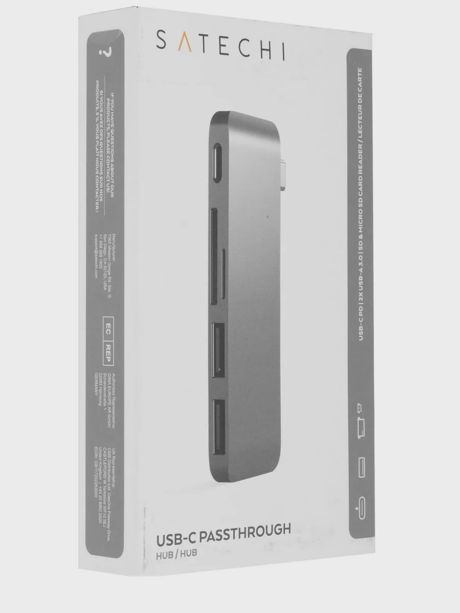 Док-станция Satechi Pass-Through USB Hub — фото 7 из 7
