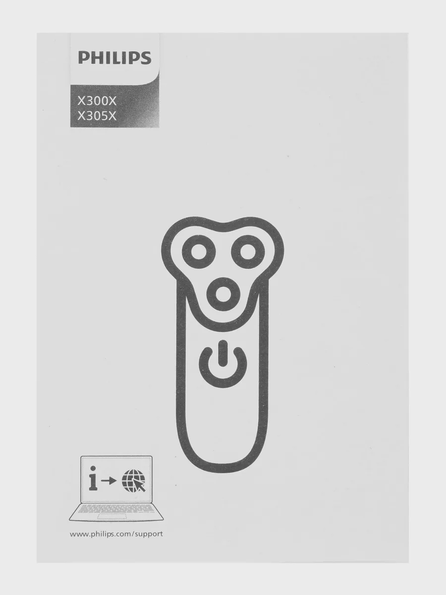 Электробритва Philips X3003/00 голубой — фото 10 из 11