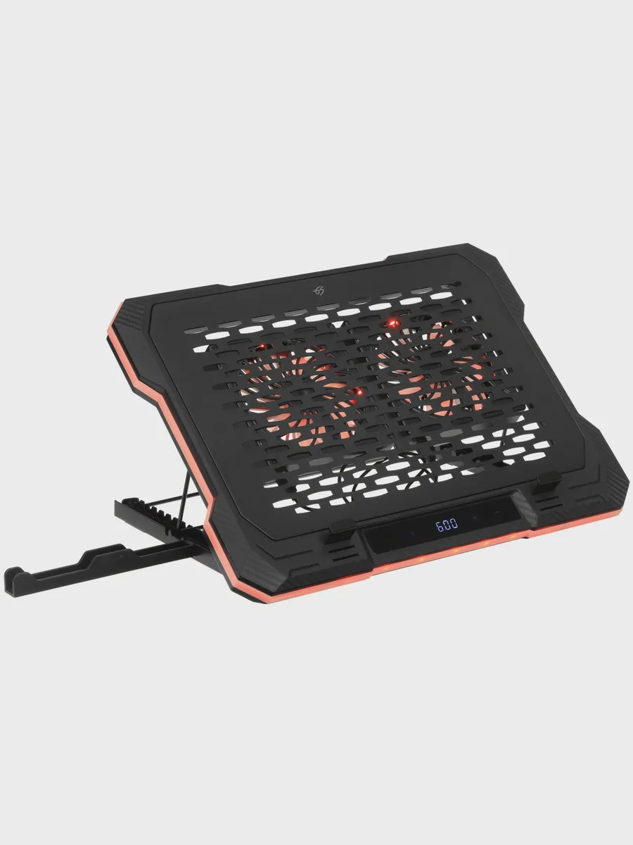 18" Охлаждающая подставка для ноутбука DEXP Gaming Series DGLS-DCX-K6  черный — фото 2 из 11