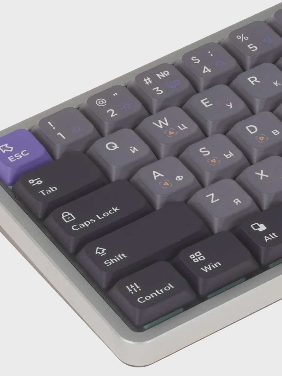 Клавиатура NuPhy Air60 HE, USB Type-A, серый — фото 7 из 11