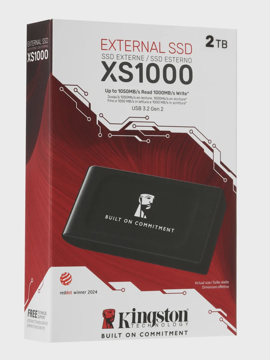 Внешний SSD Kingston SXS1000/2000GA 2000 ГБ — фото 9 из 10