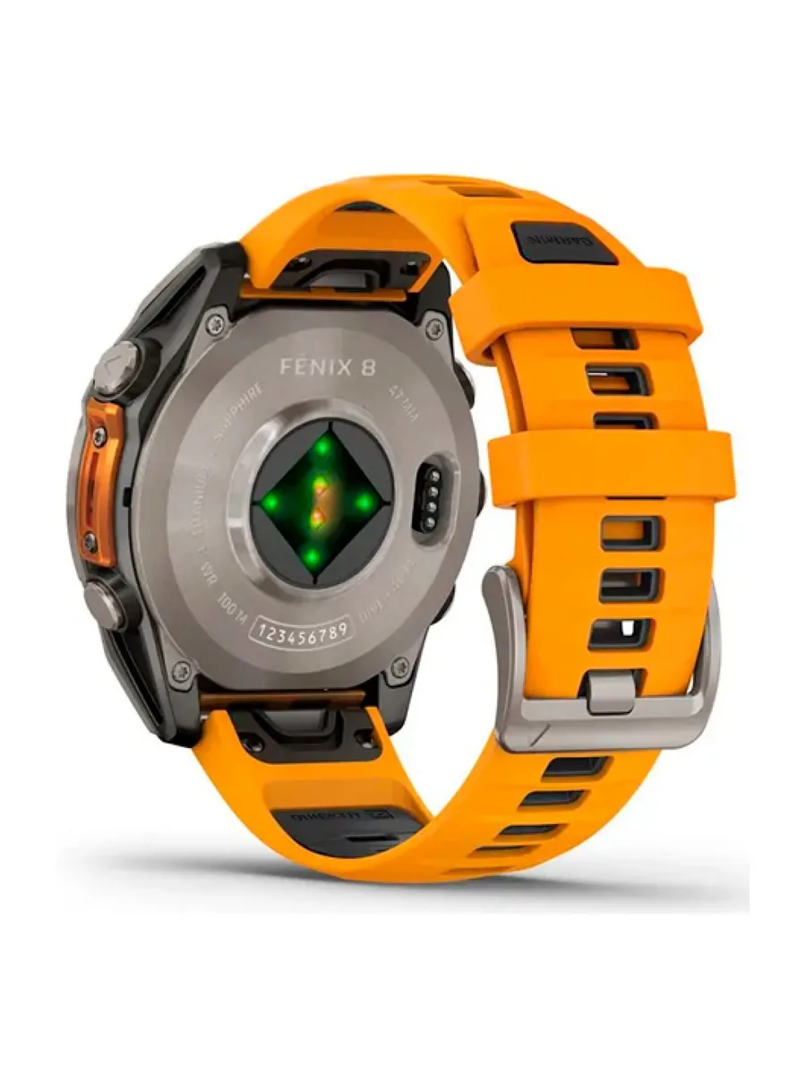 Часы Garmin Fenix 8 47 Amoled sapphire Titan band — фото 1 из 1