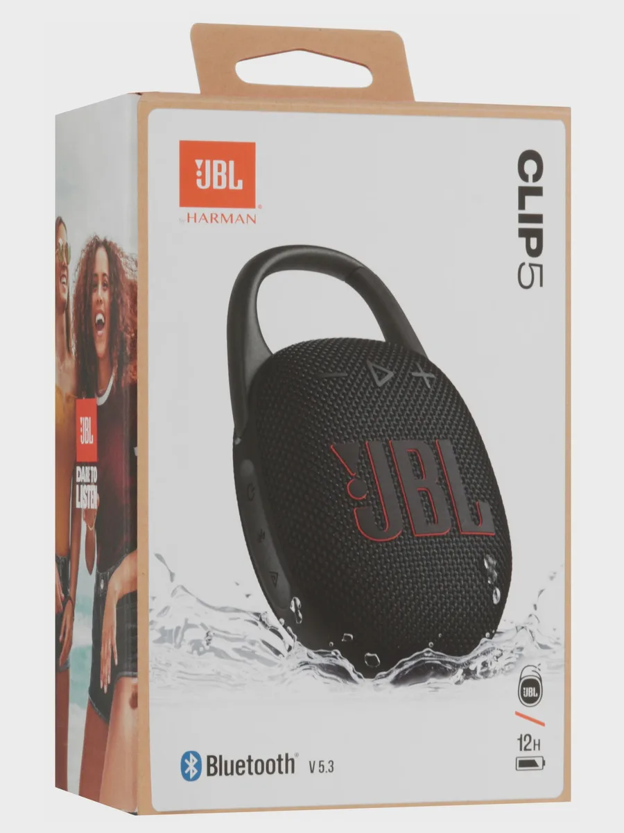 Портативная колонка JBL CLIP 5 — фото 10 из 30