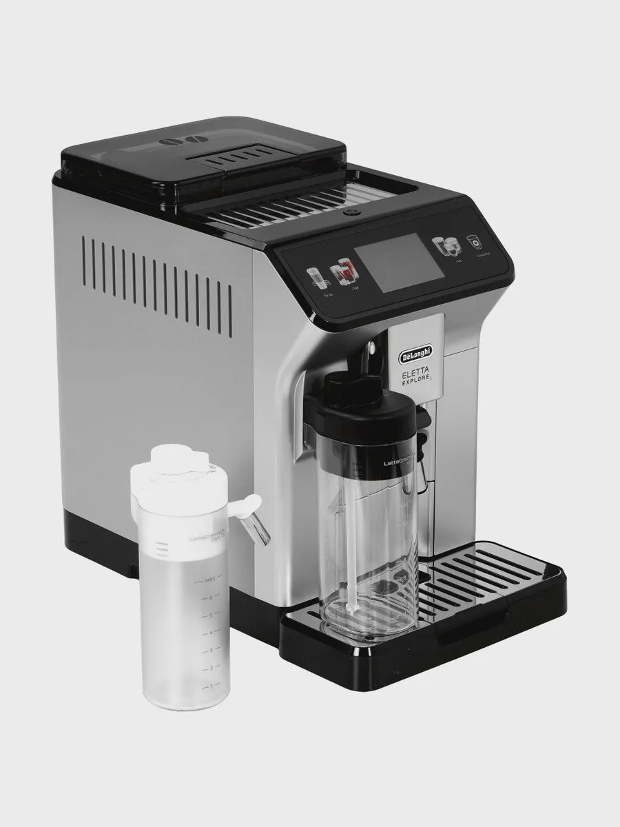 Кофемашина автоматическая DeLonghi Eletta Explore ECAM 450.55 S серебристый — фото 10 из 11
