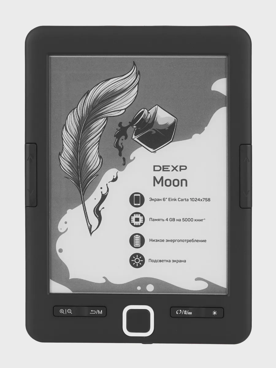 Электронная книга DEXP L3 Moon черный — фото 1 из 7
