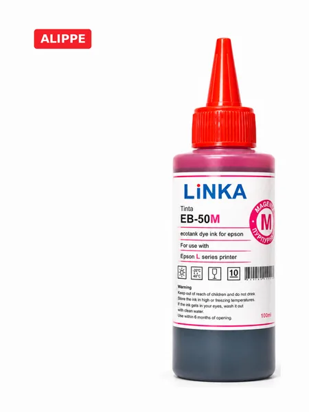 Фото товара Краска для принтера Красный/Magenta 100мл LINKA