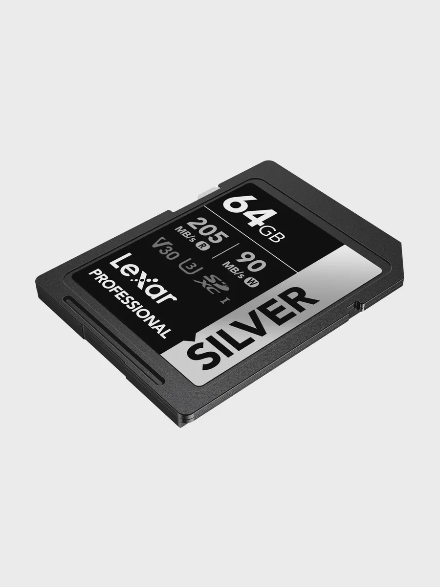 Карта памяти Lexar Professional SDXC UHS Class 3, Video Class 30 Silver — фото 7 из 7