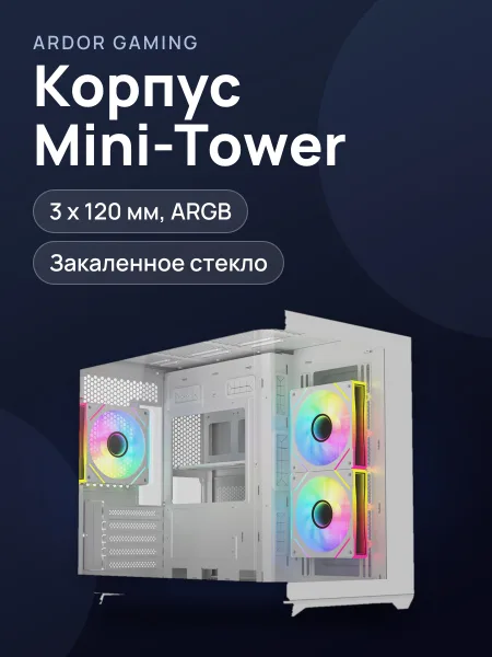 Фото товара Корпус ARDOR GAMING Crystal CGM