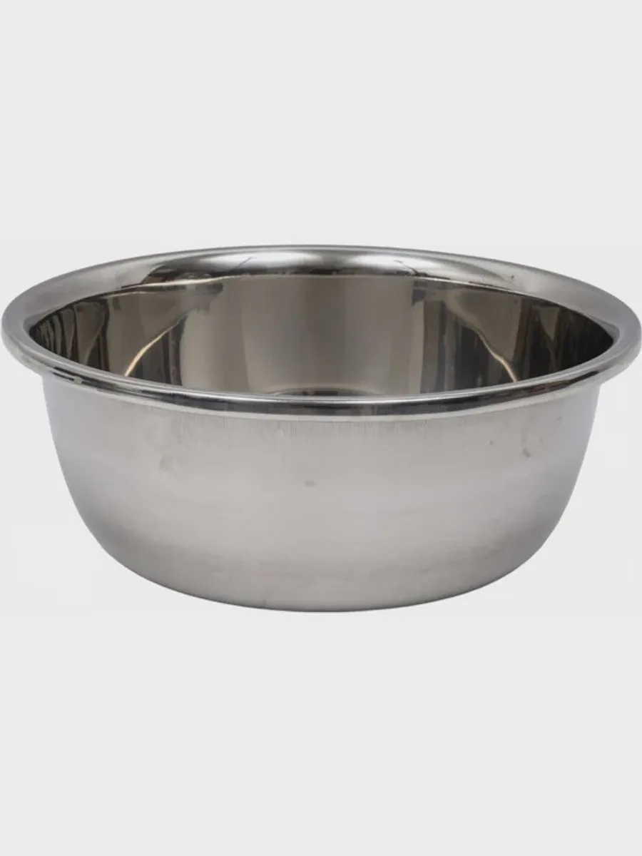 Миска из нержавеющей стали, высокие края — фото 3 из 3