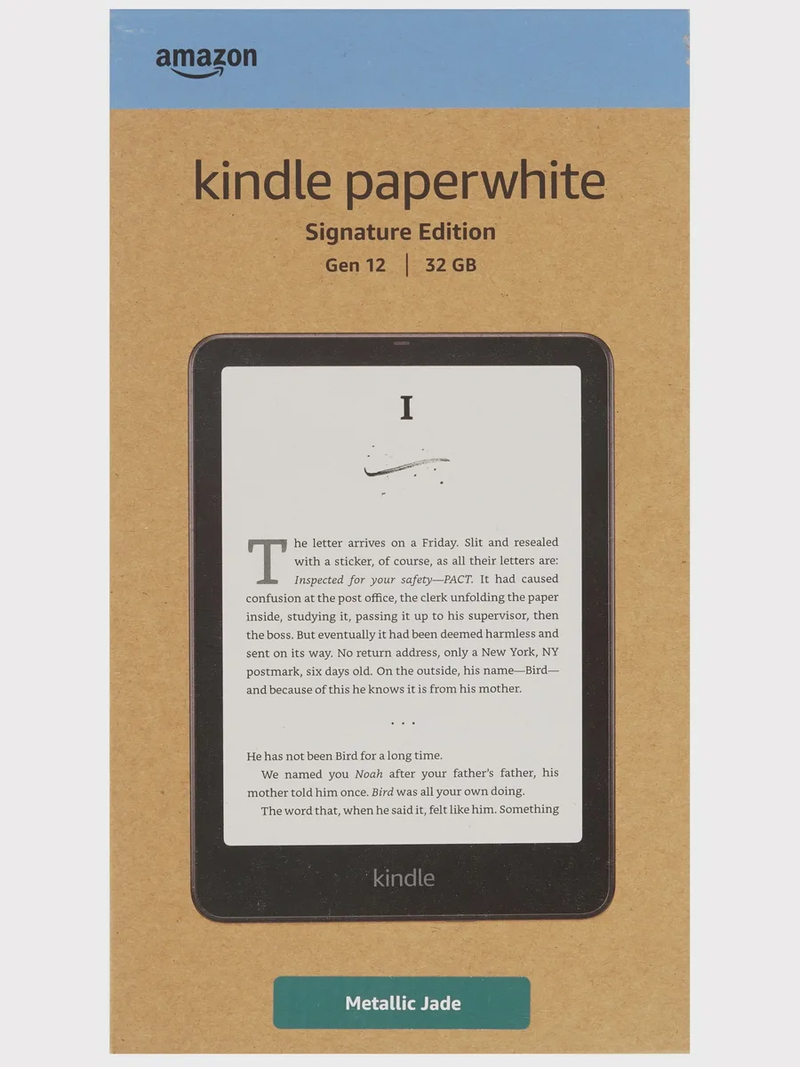 Электронная книга Amazon Kindle Paperwhite: Signature Edition (12th Gen) 2024 зеленый — фото 9 из 9