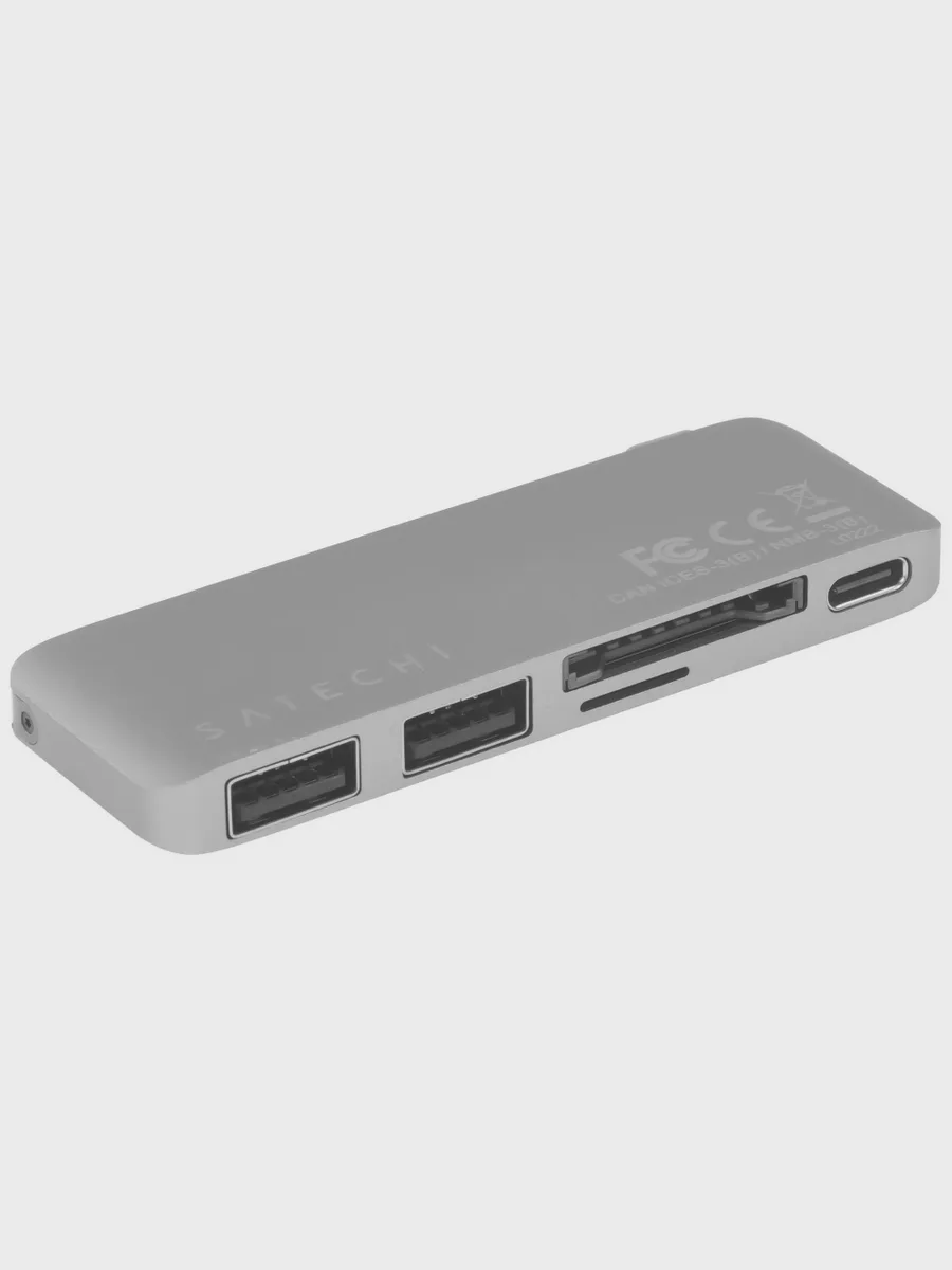 Док-станция Satechi Pass-Through USB Hub — фото 2 из 7