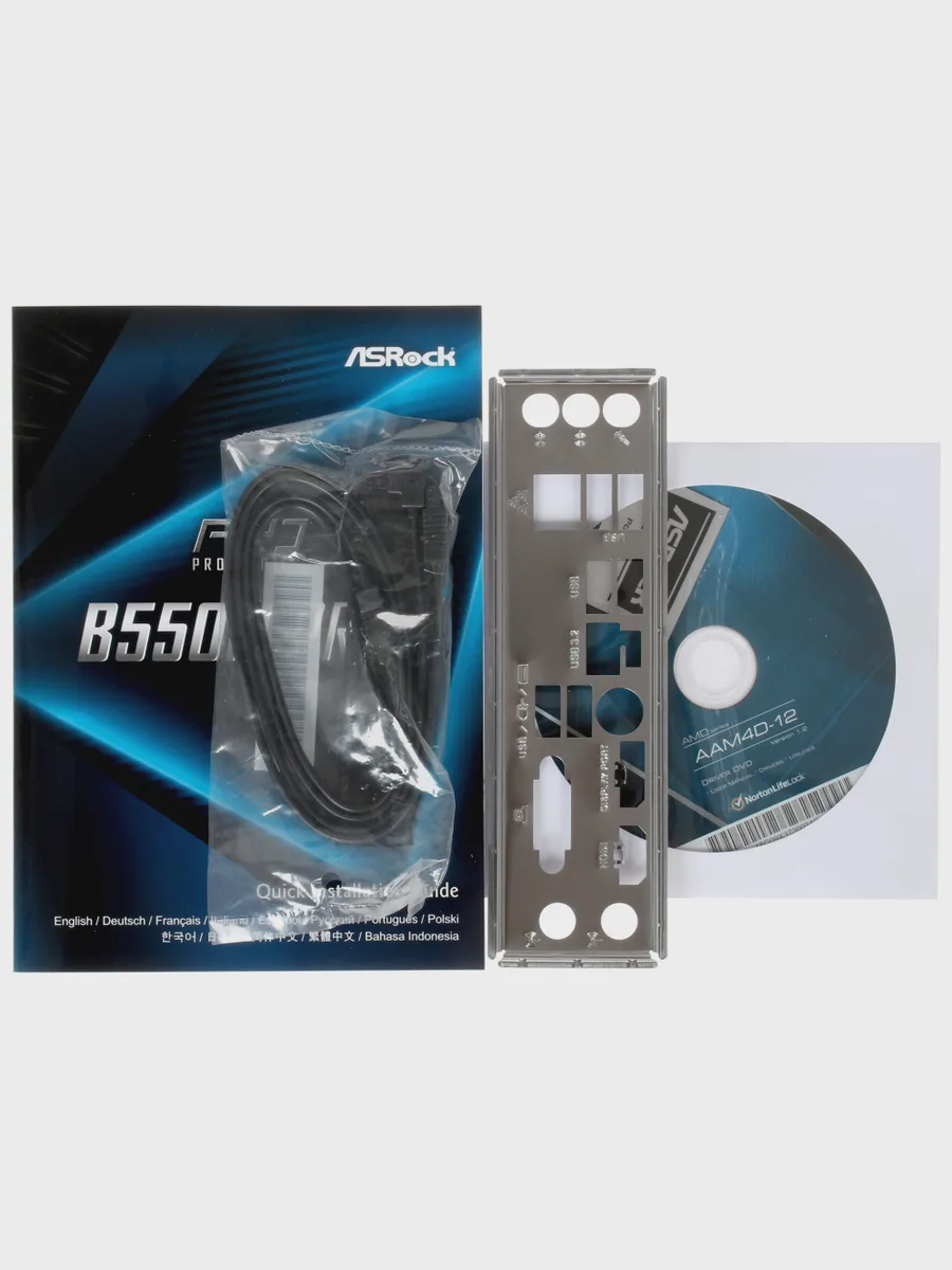 Материнская плата ASRock B550M Pro4, AM4, Micro-ATX — фото 7 из 9