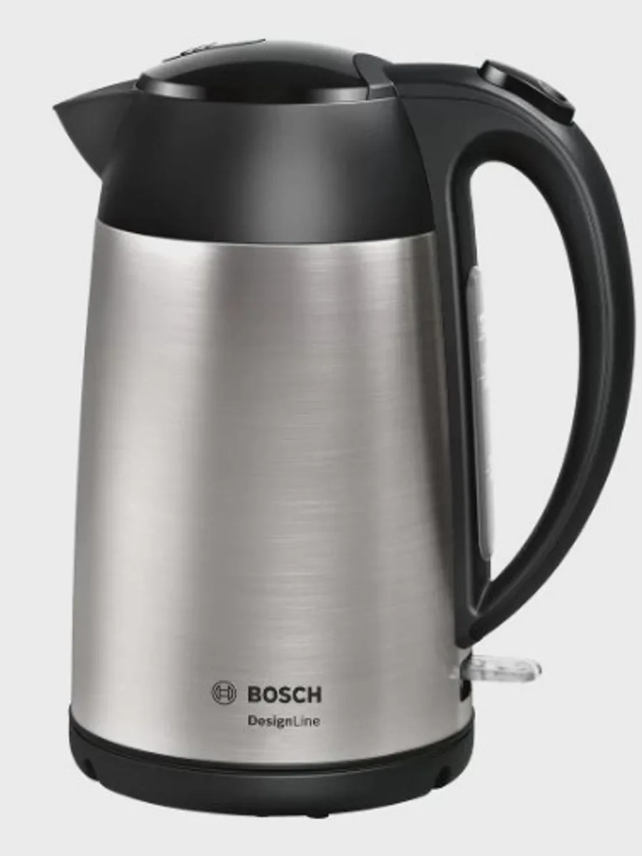 Электрочайник Bosch TWK 3P420, серебристый, 1.7 л, 2400 Вт — фото 9 из 11