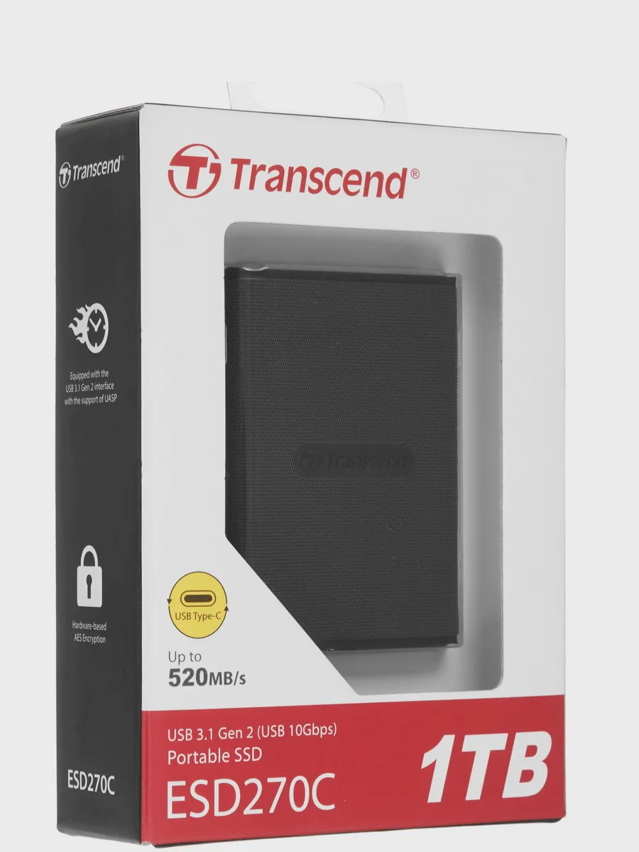 Внешний SSD Transcend ESD270C 1000 ГБ — фото 7 из 7