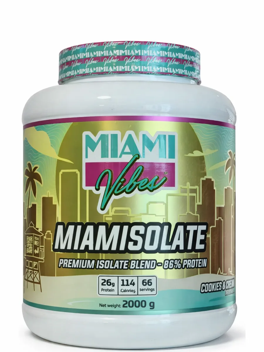 Протеин Изолят Miami Vibes iso whey 2кг. — фото 1 из 2