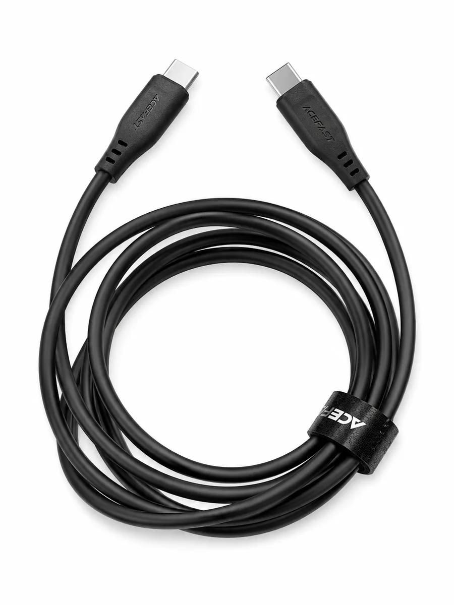 Кабель ACEFAST C3-03 USB-C to USB-C 60W Super Durability Black — фото 4 из 4