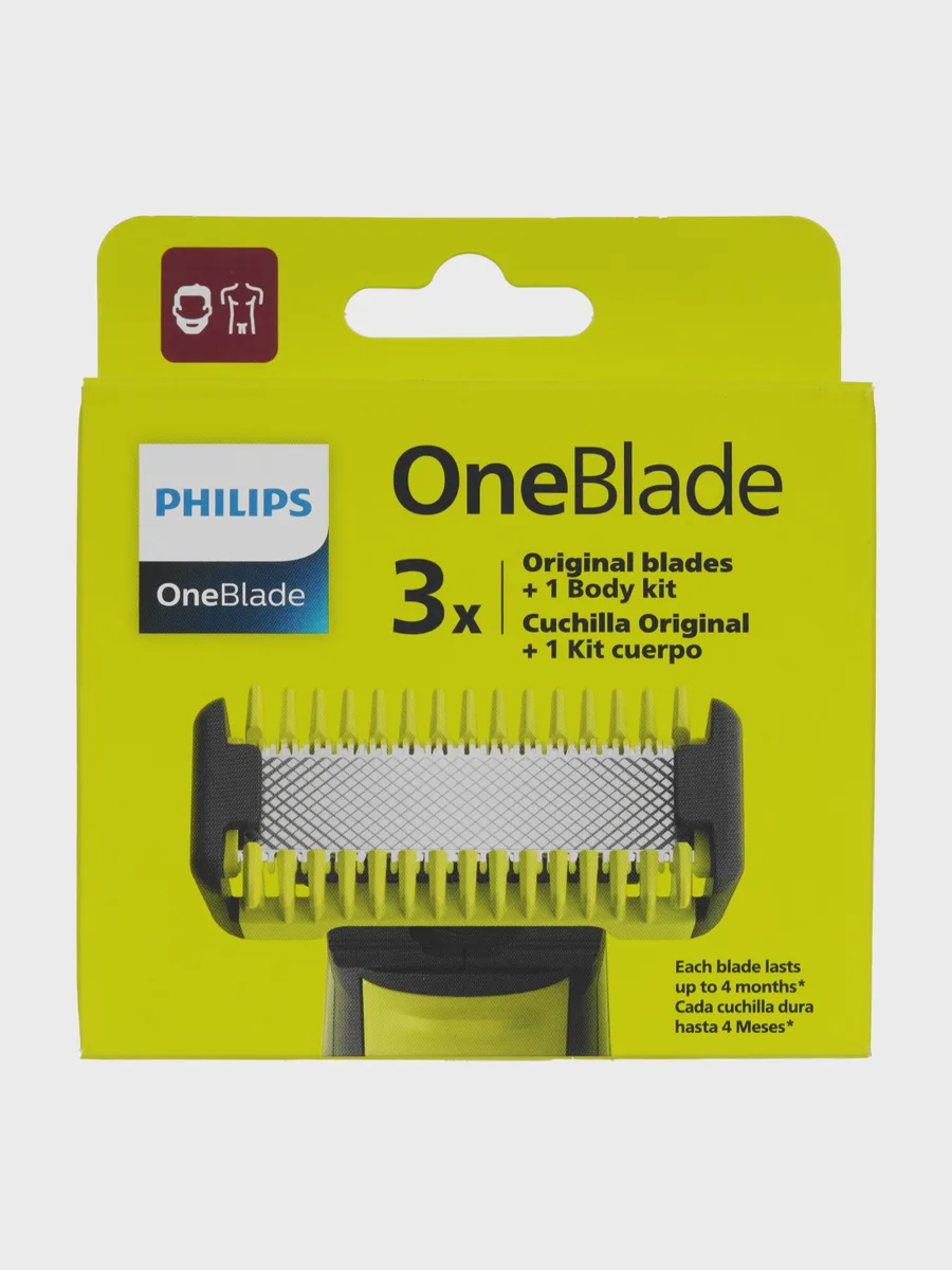 Сменное лезвие PHILIPS ONEBLADE QP630/51, 3 шт — фото 3 из 4