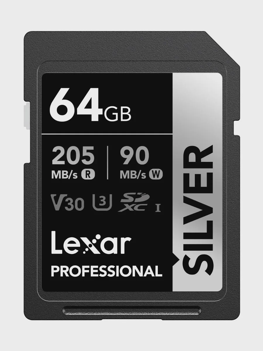 Карта памяти Lexar Professional SDXC UHS Class 3, Video Class 30 Silver — фото 4 из 7