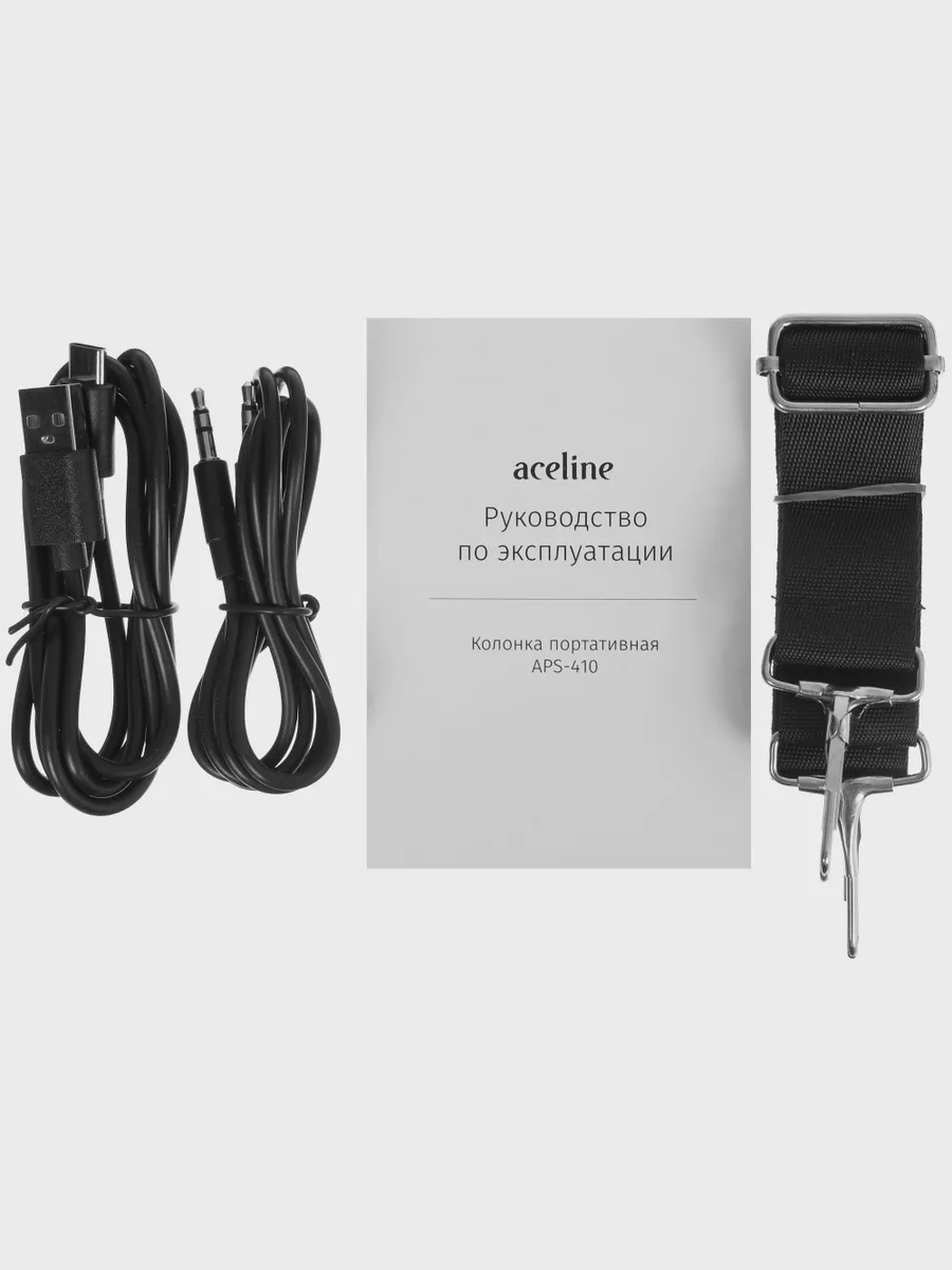 Портативная колонка Aceline APS-410 черный — фото 9 из 11