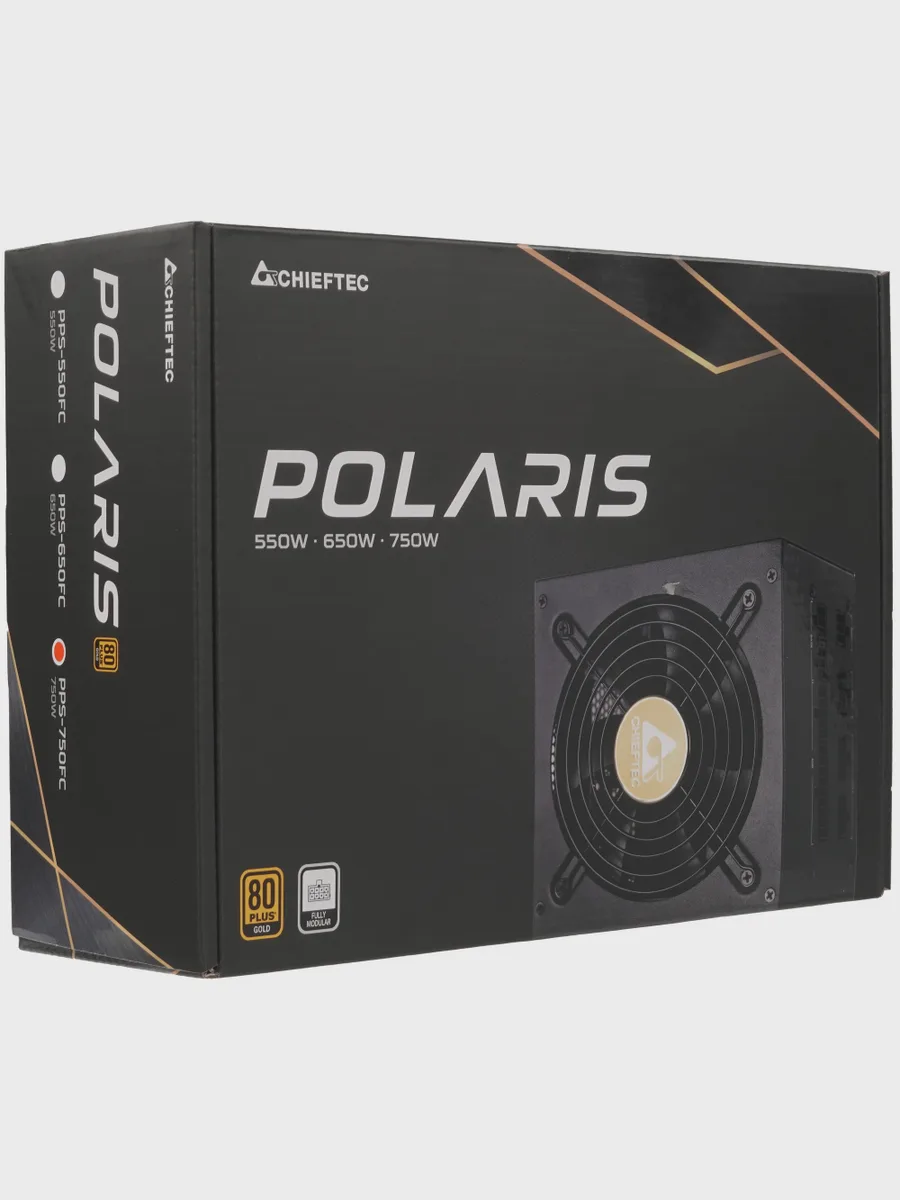 Блок питания Chieftec POLARIS 750W 750 Вт — фото 10 из 10