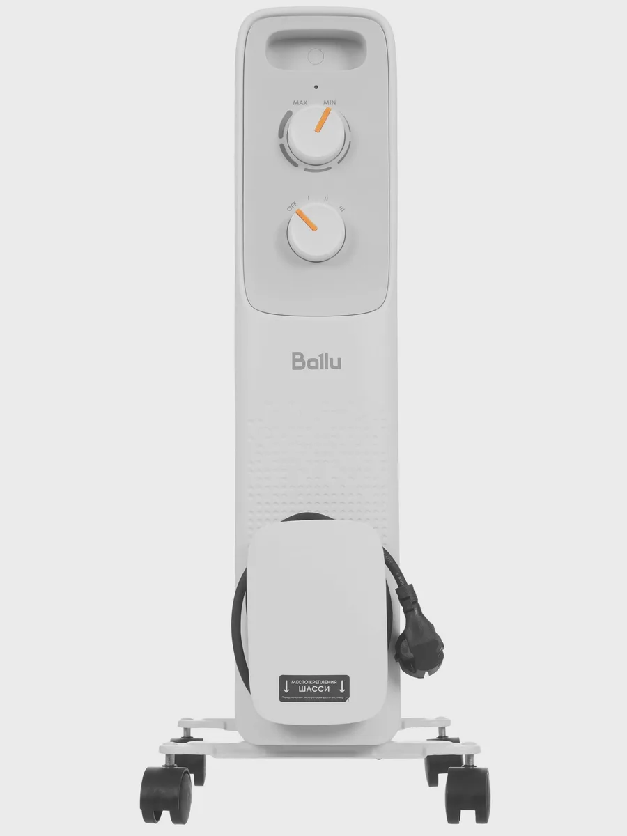 Масляный обогреватель Ballu Deluxe BOH/DL-09W — фото 3 из 10