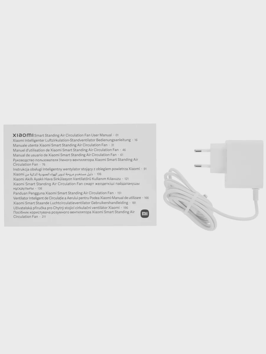 Вентилятор Xiaomi Smart Standing Air Circulation Fan  белый — фото 7 из 9