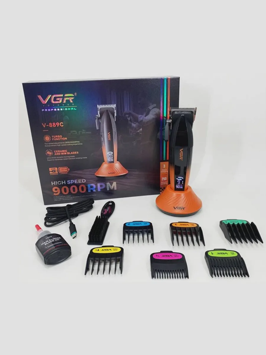 Машинка / Профессиональный набор для стрижки волос VGR V-889C — фото 2 из 2