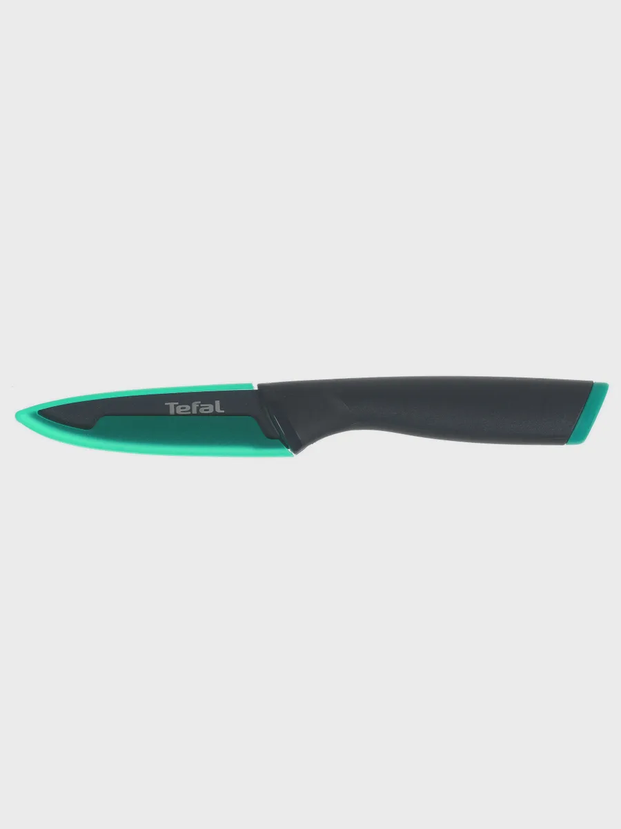 Нож Tefal Fresh Kitchen K1220604 для нарезки овощей и фруктов, нержавеющая сталь, 9 см, за — фото 2 из 11