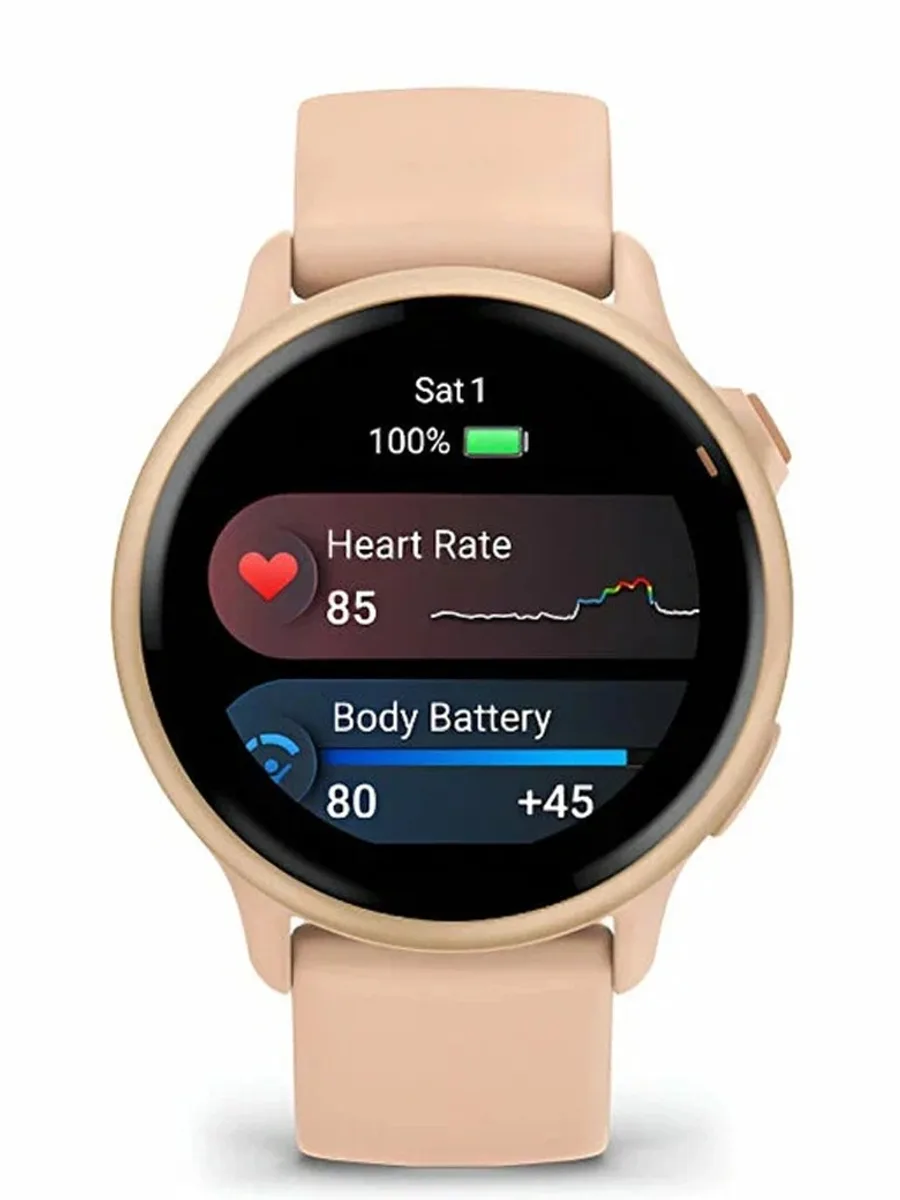 Garmin Vivoactive 6 Pink Dawn Silicone (010-02985-03) — фото 2 из 3