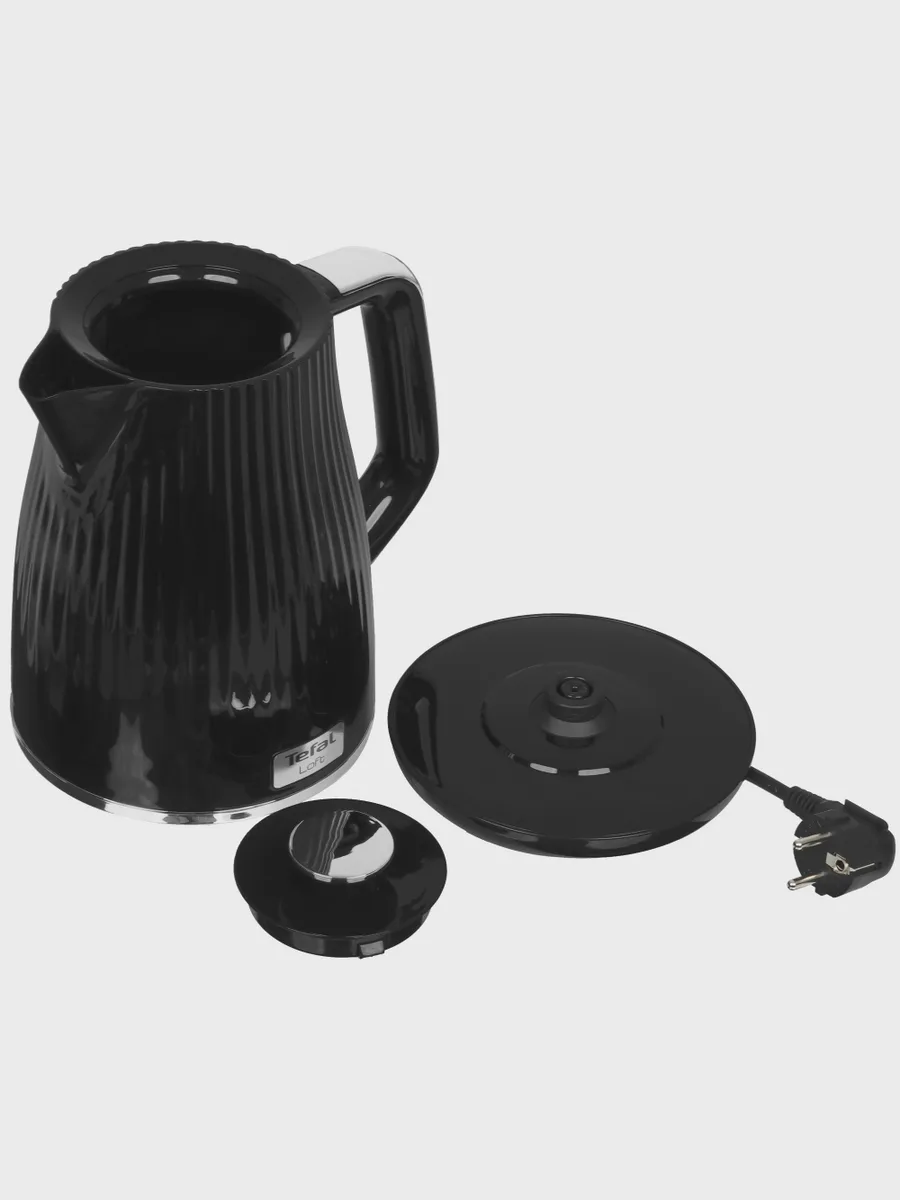 Электрочайник Tefal Loft KO250830, черный, 1.7 л, 2400 Вт — фото 6 из 11
