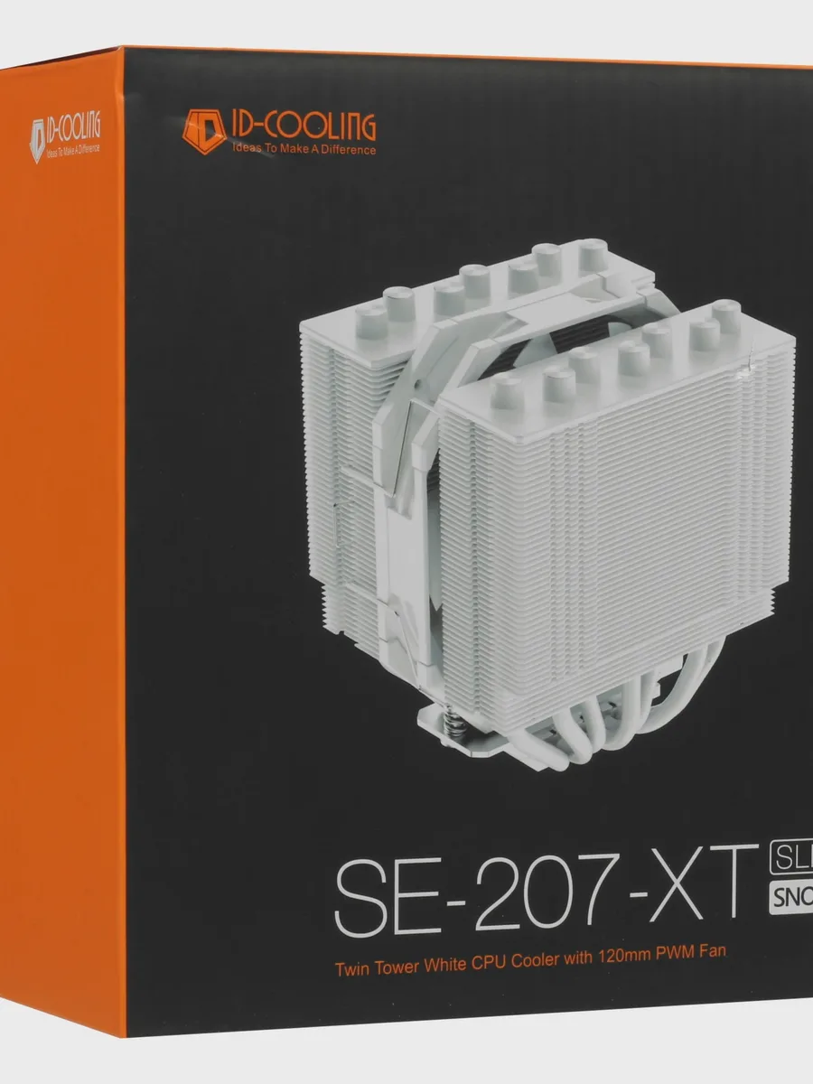 Кулер для процессора ID-COOLING SE-207-XT SLIM SNOW — фото 9 из 9