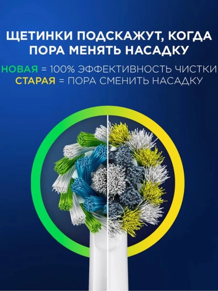 Набор сменных насадок ORAL-B Pro EB50RX-10 CrossAction — фото 7 из 11