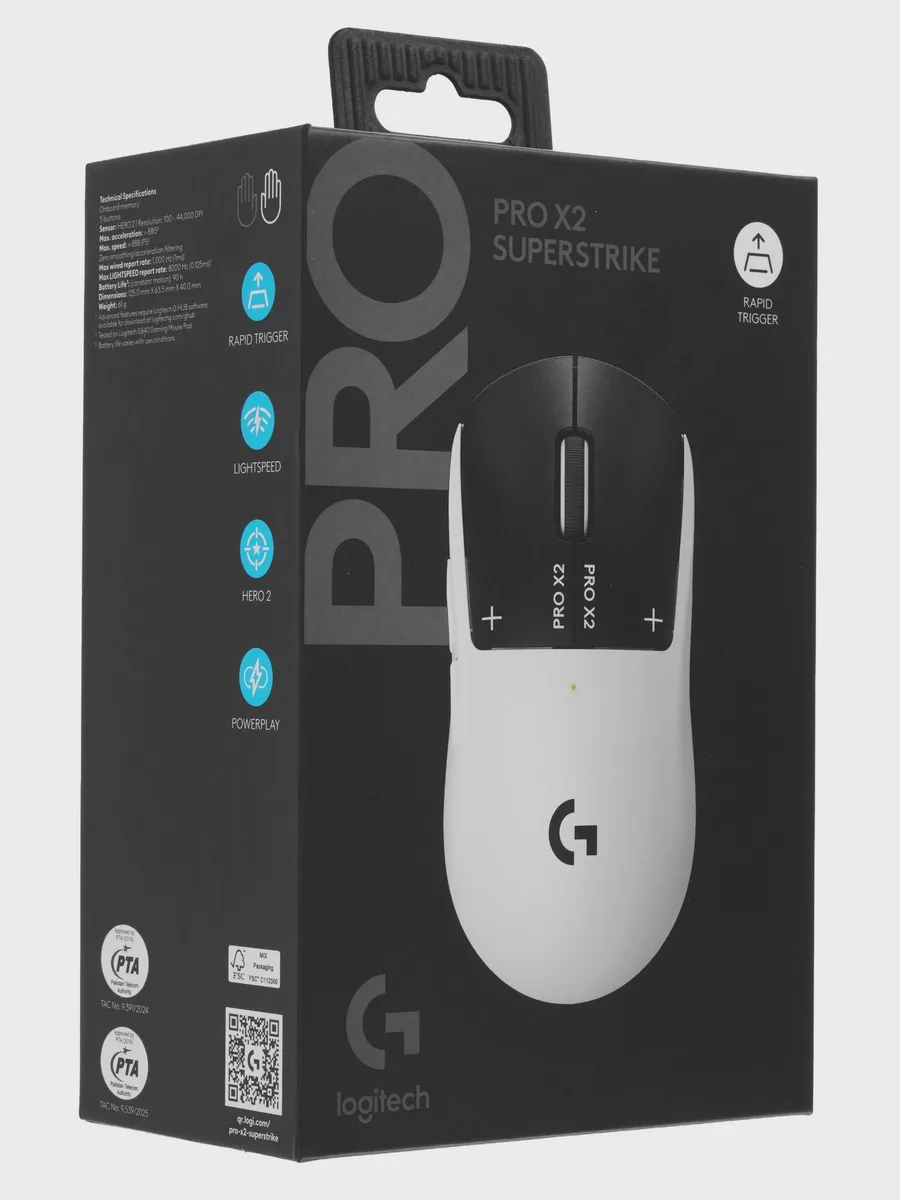 Мышь беспроводная Logitech G PRO X2 SUPERSTRIKE — фото 11 из 11