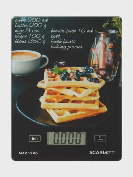 Фото товара Кухонные весы Scarlett SC-KS57P75 Вафли до 10 кг