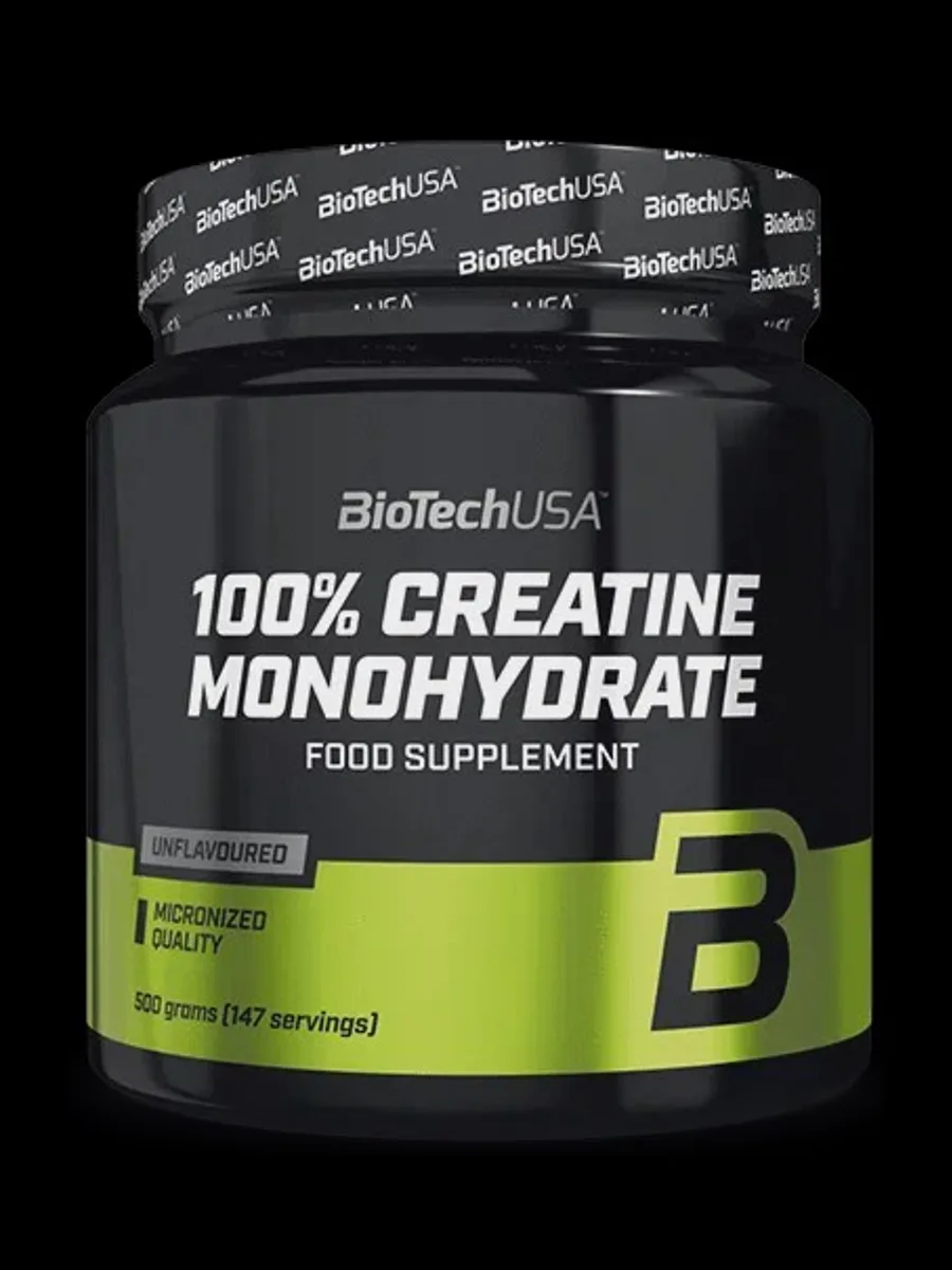 Креатин Моногидрат BIOTECH USA 100% Creatine Monohydrate 500 г, без вкуса — фото 2 из 2