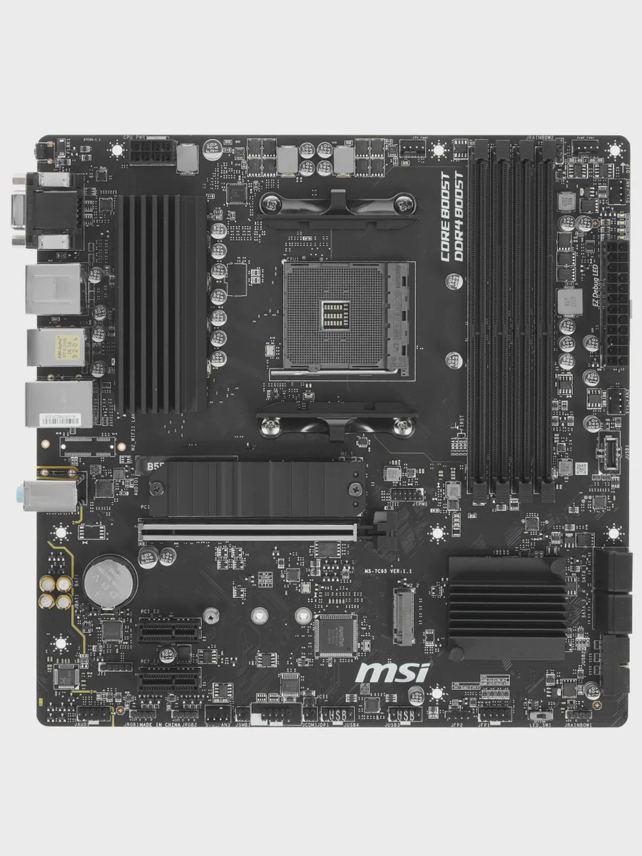 Материнская плата MSI B550M PRO-VDH, AM4, Micro-ATX — фото 1 из 7