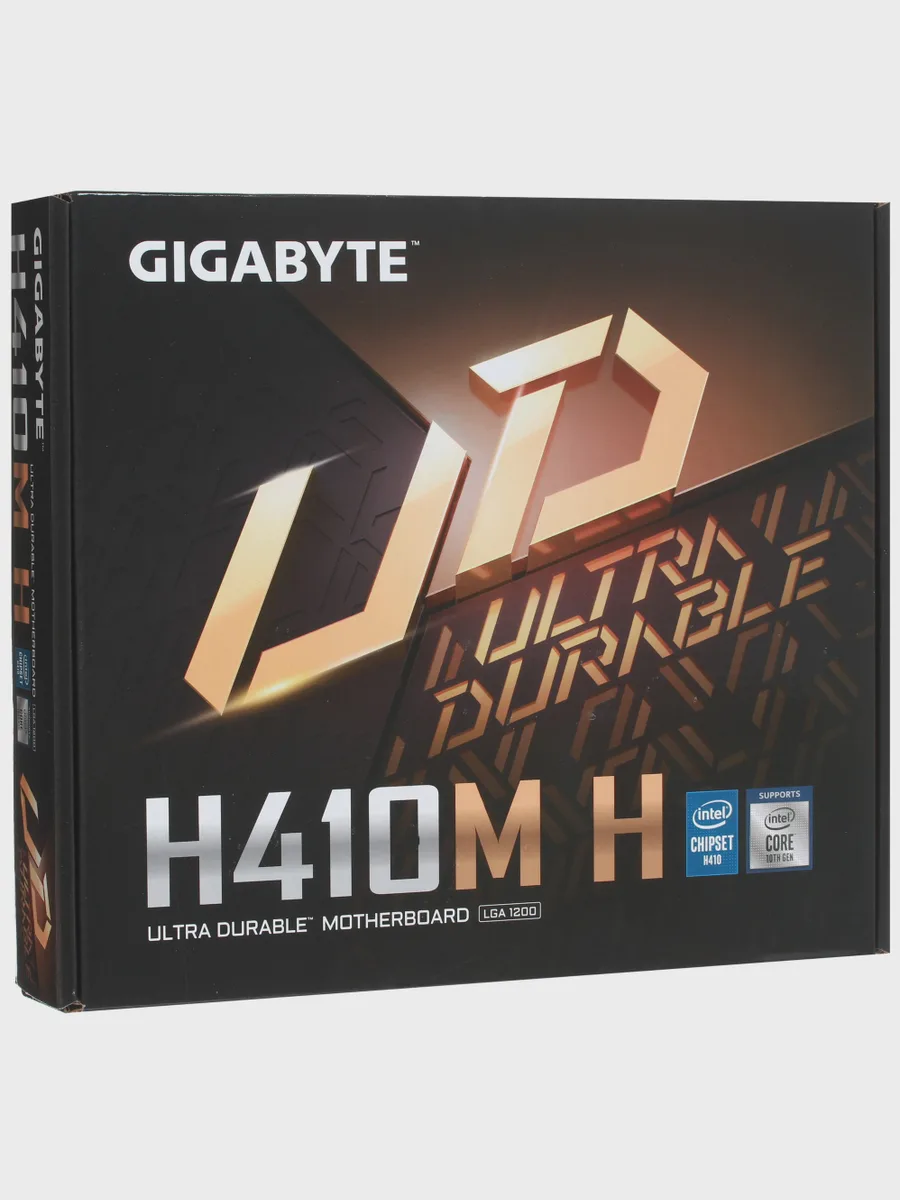 Материнская плата GIGABYTE H410M H, LGA 1200, Micro-ATX — фото 9 из 9