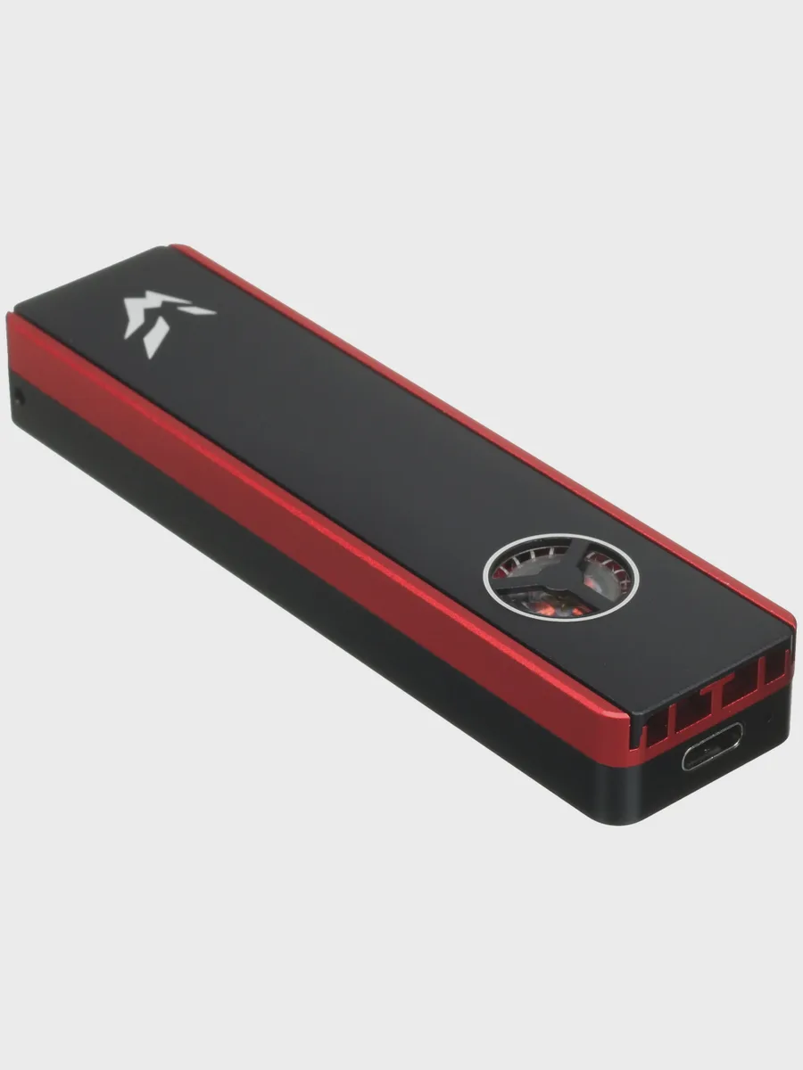 M.2 Внешний бокс ARDOR GAMING M2 Arctic Red USB 3.2 Gen 2 Type-C — фото 2 из 8